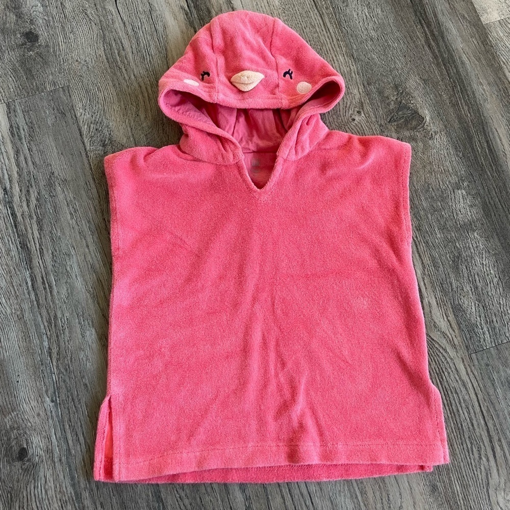 Gap baby hooded swim cover up, 0-6 months